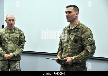 (Left to Right) Lt. Col. Justin C. Grissom commanding officer of Marine ...