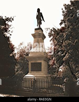 Andre Monument, Tarrytown, N.Y, Andre, John, 1751-1780, Monuments, Monuments & memorials, United States, History reimagined Stock Photo