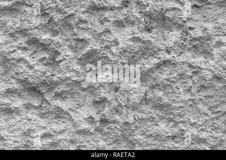 Old grunge stone background. Horizontal black and white photography. Stock Photo