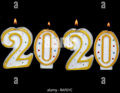 Happy new year 2020 Stock Photo