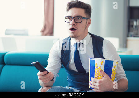 Businessman With Fake Eyes Stock Photo, Picture and Royalty Free Image.  Image 12515079.