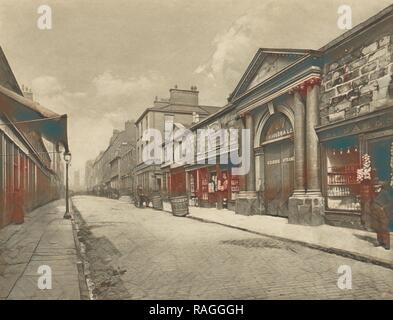 King Street, City, Thomas Annan (Scottish,1829 - 1887), Glasgow, Scotland, negative 1868, print 1900, Photogravure reimagined Stock Photo