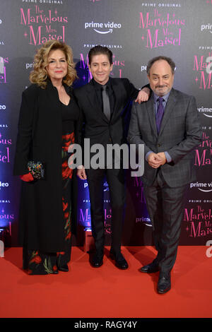 Premiere of Season 2 of 'The Marvelous Mrs. Maisel' at Cinema Odeon in Milan, Italy  Featuring: Caroline Aaron, Michael Zegen, Kevin Pollak Where: Milan, Lombardy, Italy When: 03 Dec 2018 Credit: IPA/WENN.com  **Only available for publication in UK, USA, Germany, Austria, Switzerland** Stock Photo