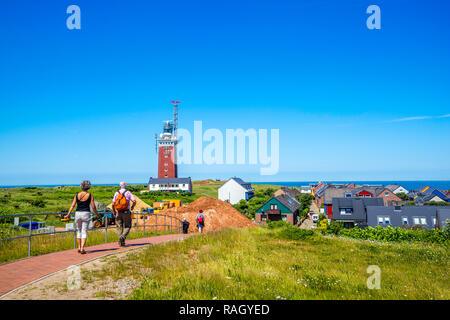 Lighthouse, Helgoland, Germany Stock Photo