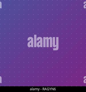 Abstract futuristic dots purple gradient modern background. Grunge dotted backdrop. Design element for web banners, posters, cards, wallpapers, sites. Stock Vector