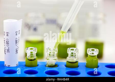 Kriminaltechnisches Institut, KTI, Forensic Science Institute, department of narcotics and toxicology, analysis of all kinds of Stock Photo