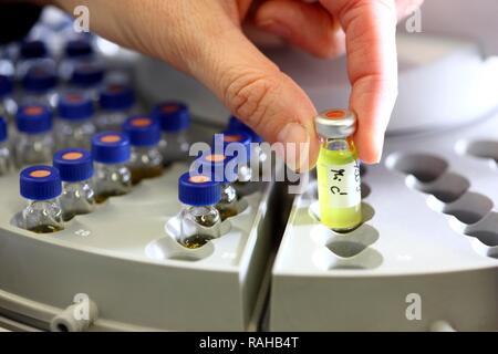 Kriminaltechnisches Institut, KTI, Forensic Science Institute, department of narcotics and toxicology, analysis of all kinds of Stock Photo