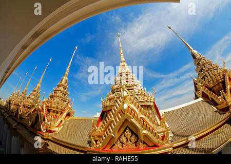 Loha Prasat, Wat Ratchanatdaram, Bangkok, Thailand Stock Photo
