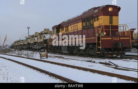 MOVEMENT CONTROL - Some of the tanks which have arrived by rail for ...