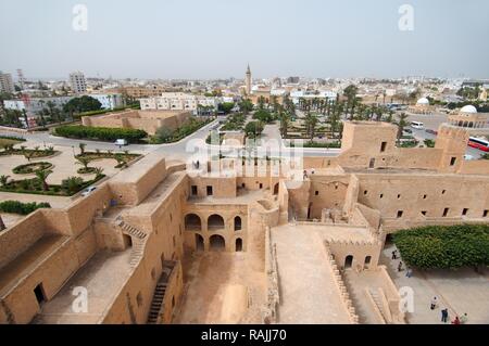 Ribat, fortification, Sousse, Tunisia, Africa Stock Photo