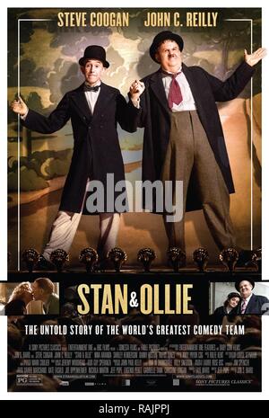 RELEASE DATE: January 19, 2019 TITLE: Stan & Ollie STUDIO: Sony Pictures Classics DIRECTOR: Jon S. Baird PLOT: Laurel and Hardy, the world's most famous comedy duo, attempt to reignite their film careers as they embark on what becomes their swan song - a grueling theatre tour of post-war Britain. STARRING: JOHN C. REILLY as Oliver Hardy, STEVE COOGAN as Stan Laurel. (Credit Image: © Sony Pictures/Entertainment Pictures/ZUMAPRESS.com). Original film title: STAN & OLLIE. English title: STAN & OLLIE. Year: 2018. Director: JON S. BAIRD. Stars: JOHN C. REILLY; STEVE COOGAN. Credit: ENTERTAINMENT ON Stock Photo