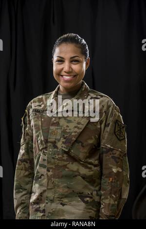 Hispanic woman US Air Force military rank airman serious intent female ...