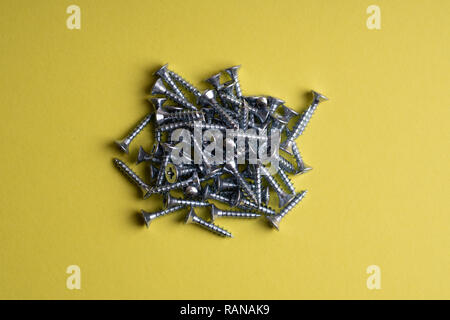 Self-tapping Screws - Perfect for Metal, Plastic and Wood Work. Stock Photo