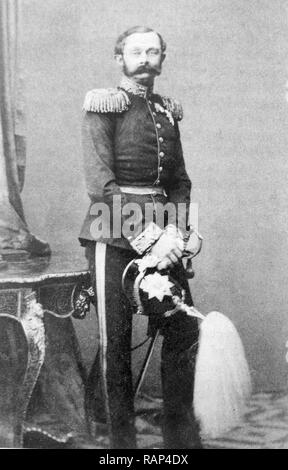 Adolphe, Grand Duke of Luxembourg. Adolphe, Adolf Wilhelm August Karl Friedrich, (1817 – 1905) last sovereign Duke of Nassau, reigning from 20 August 1839 until the duchy's annexation to Kingdom of Prussia in 1866. Stock Photo