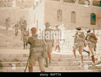 The raising of the siege of Jerusalem Typical scene of troops in Old ...