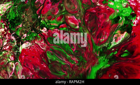 Abstract Paint Brush Ink Smooth Concept Symmetric Pattern Turbulence Stock Photo