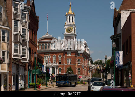 Norwich City Hall Connecticut Stock Photo