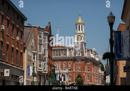 Norwich City Hall Connecticut Stock Photo