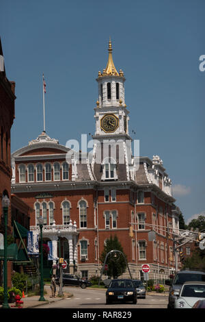 Norwich City Hall Connecticut Stock Photo