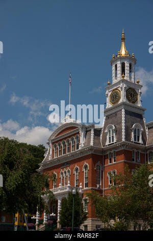 Norwich City Hall Connecticut Stock Photo