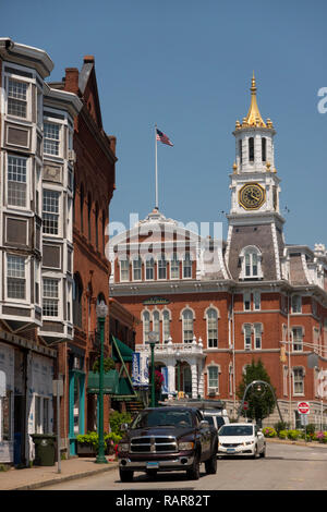 Norwich City Hall Connecticut Stock Photo