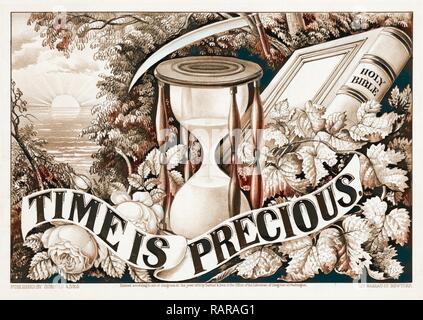 Time is precious, Currier & Ives., New York: Published by Currier & Ives, c1872., 1 print: lithograph, 34.3 x 44.8 cm reimagined Stock Photo