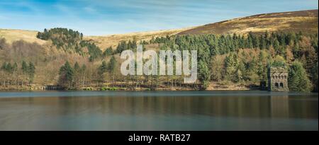 Lake Vyrnwy Dam in Wales Stock Photo