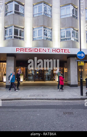 The President Hotel, Guilford Street, London, WC1, UK Stock Photo - Alamy