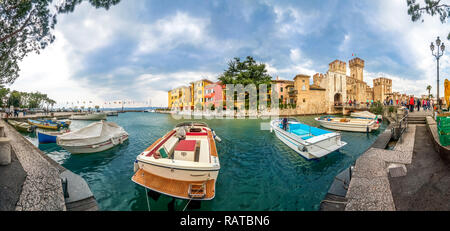 Sirmione, Lake Garda, Italy Stock Photo