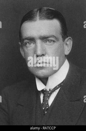 Sir Ernest Henry Shackleton, (1874 – 1922) British polar explorer who led three British expeditions to the Antarctic Stock Photo