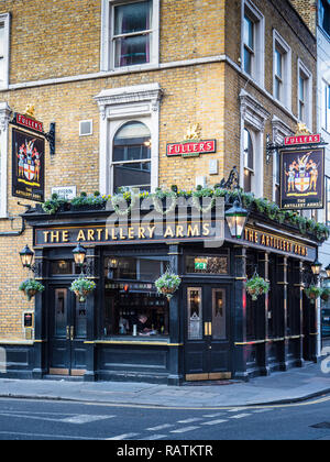 The Artillery Arms, Bunhill Row, London, EC1, UK Stock Photo - Alamy