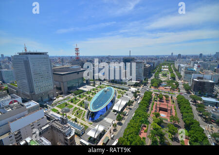 cityscape of nagoya japan Stock Photo