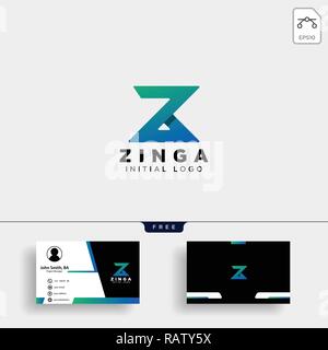 Z Letter Logo concept. Creative Minimal letter M Monogram emblem design template. Graphic Alphabet Symbol for Corporate Business Identity. Creative Ve Stock Vector