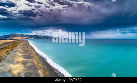 Birdlings Flat Canterbury New Zealand Stock Photo