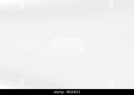 Gray waves with smooth lines, abstract soft background Stock Photo