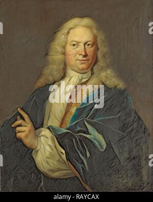 Portrait of Jan Hendrik van Heemskerck, Count of the Holy Roman Empire, Lord of Achttienhoven, Den Bosch and reimagined Stock Photo