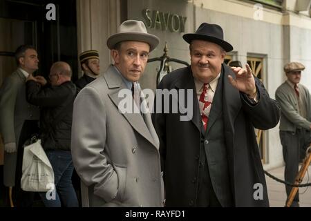 RELEASE DATE: January 19, 2019 TITLE: Stan & Ollie STUDIO: Sony Pictures Classics DIRECTOR: Jon S. Baird PLOT: Laurel and Hardy, the world's most famous comedy duo, attempt to reignite their film careers as they embark on what becomes their swan song - a grueling theatre tour of post-war Britain. STARRING: JOHN C. REILLY as Oliver Hardy, STEVE COOGAN as Stan Laurel. (Credit Image: © Sony Pictures/Entertainment Pictures/ZUMAPRESS.com). Original film title: STAN & OLLIE. English title: STAN & OLLIE. Year: 2018. Director: JON S. BAIRD. Stars: JOHN C. REILLY; STEVE COOGAN. Credit: ENTERTAINMENT ON Stock Photo