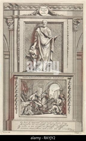 Melito of Sardis bishop of Sardis near Smyrna in western Anatolia Turkey, early Christianity, print maker: Jan Luyken reimagined Stock Photo