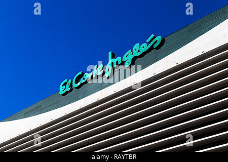 El Corte Inglés department store in Castellon de la Plana, Spain Stock Photo