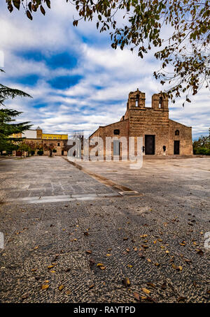 Italy Basilicata Madonna di Picciano Church sanctuary Stock Photo