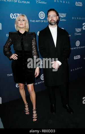 California, USA. 5th Jan 2019. Sarah Barthel, Josh Carter of Phantogram attend HEAVEN, presented by The Art of Elysium, on January 5, 2019 in Los Angeles, California. Photo: imageSPACE/MediaPunch Credit: MediaPunch Inc/Alamy Live News Stock Photo