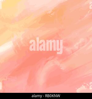 orange yellow marble stone surface background pattern, vector illustration Stock Vector