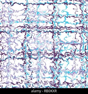 blue and violet checkered scribble background pattern, vector illustration Stock Vector