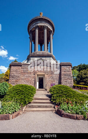 Robert Burns Monument in the Burns National Heritage Park Alloway Scotland Stock Photo