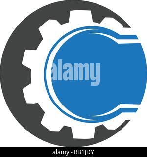 Gear Logo Template vector icon illustration Stock Vector