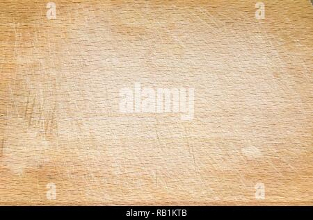 brown wooden texture background, light oak of weathered distressed washed wood with faded cutting kitchen board showing woodgrain texture. wash hardwo Stock Photo