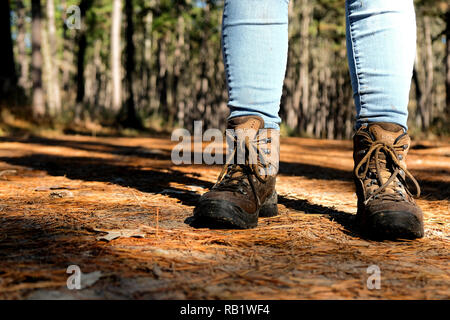 Partially wet hiking boots hi res stock photography and images Alamy