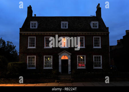 The Manor House in the grounds of Ely Cathedral Ely City Cambridgeshire England Britain UK Stock Photo