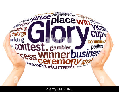 Award word cloud hand sphere concept on white background Stock Photo ...