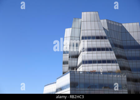 Architect Frank Gehry designed IAC building, Chelsea, Manhattan, New York City, New York, United States of America Stock Photo